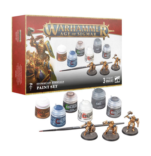 Age of Sigmar Paint Set – Stormcast Eternals (2024)