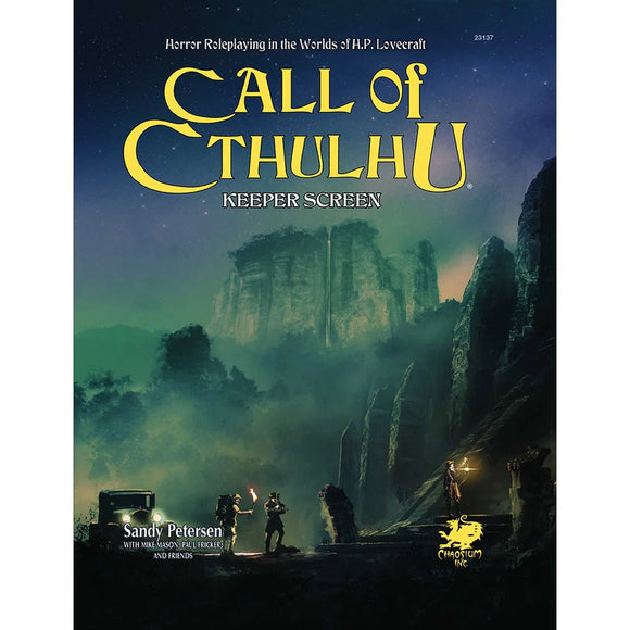 Call of Cthulhu 7th Edition Keeper Screen