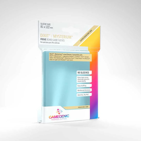 Gamegenic – Dixit Sleeves Prime (colour code Sand)