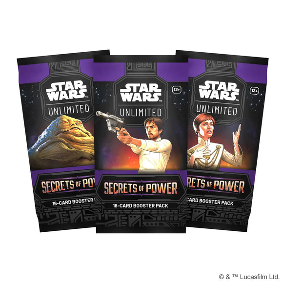 Star Wars Unlimited Secrets of Power Booster Pack