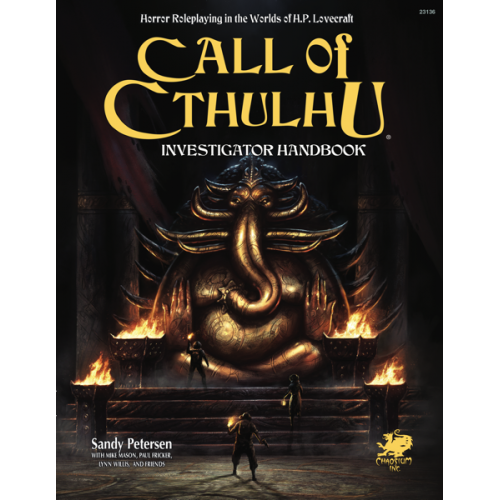 Call of Cthulhu RPG 7th Ed Investigator Handbook