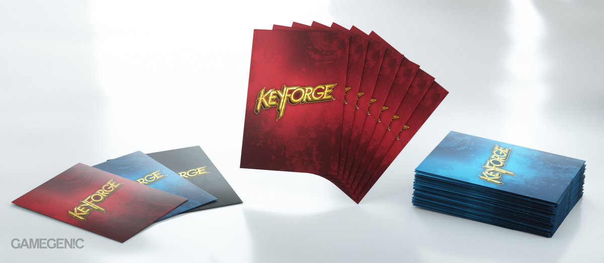 KeyForge - GameGenic Logo Card Sleeves (40) RollPlayShop KeyForge - GameGenic Logo Card Sleeves (40) RollPlayShop
