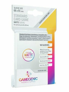 GameGenic Matte Standard Card Game Sleeves